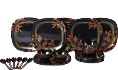 AE Maharani Pack of 24 Melamin Dinner Set