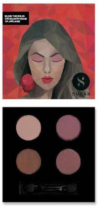SUGAR Cosmetics Blend The Rules Eyeshadow Quad 07 Applause 5 g