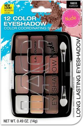 L.A. COLORS 12 Color Eyeshadow Palette 14 g