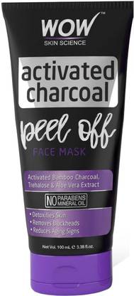 WOW SKIN SCIENCE Activated Charcoal Peel Off Face Mask