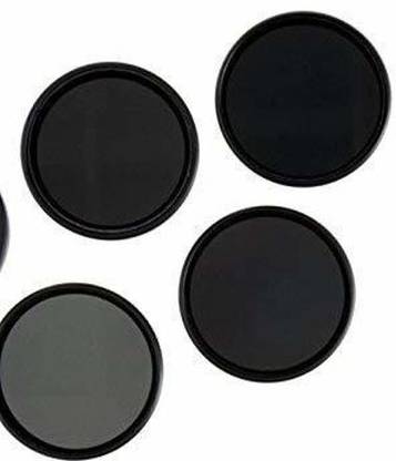 SUPERNIC 52mm Neutral Density ND Filter 2/4/8/16 Kit with 4 Pocket Carry Pouch for Nikon 18-55mm/55-100mm/55-250mm/D3000/D3100/D3200/D5000/D5100/D5500 ND Filter