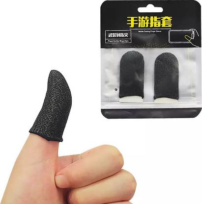 Unix PUBG Anti-Slip, Breathable, High Sensitivity, Comfortable & Thin (Pack of 2) Finger Sleeve