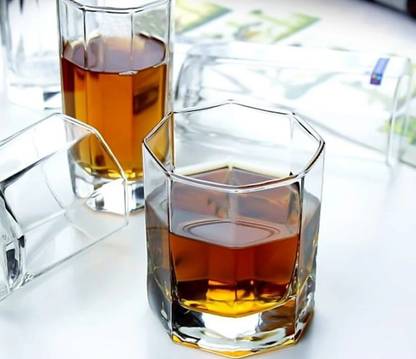 yes sir (Pack of 6) yswg003 Glass Set Whisky Glass