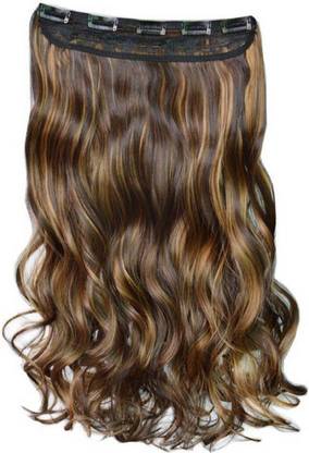 HAVEREAM Golden higlighting wavy silky Hair Extension