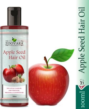 zoovara Apple Seed Hair Oil 100ml For thicker, Glossier & Stronger hair Hair Oil