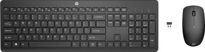 HP 230 Black Wireless Mouse and Keyboard Combo Combo Set