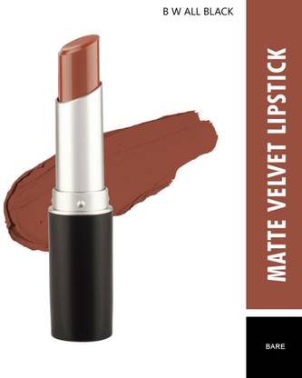 B W ALL BLACK LIPSTICK 0313