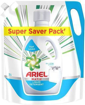 Ariel Top Load liquid Detergent Fresh D2 Liquid Detergent (2 L ) Fresh Liquid Detergent