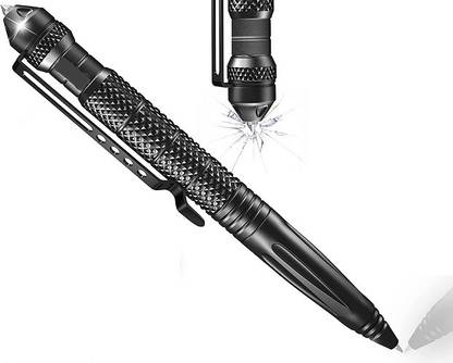 GAZE Tactical Pen Self Defense Weapon EDC Emergency Kit Survival Gear Multi-Functional Tool Aircraft Aluminum Tungsten Steel Tip Glass Breaker Ball Pen