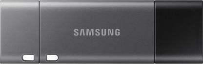 SAMSUNG DUO Plus 256GB Type-C 400MB/s USB 3.1 Flash Drive (MUF-256DB) 256 GB Pen Drive Compatible with Desktop Computer, Mobile USB 3.1 Plastic Case