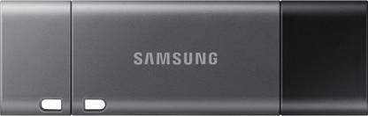 Samsung DUO Plus 64GB Type-C 300MB/s USB 3.1 Flash Drive (MUF-64DB) 64 GB Pen Drive Compatible with Desktop Computer, Mobile USB 3.1 Plastic Case