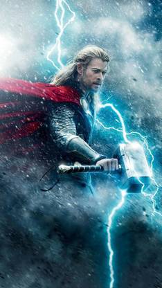 THOR HD WALL POSTER - 12*18 Paper Print