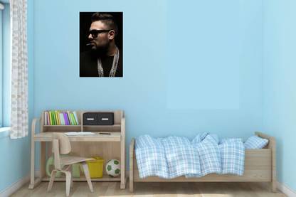 Celebrity Wall Sticker Poster|Badshah Sticker Poster|Bollywood Rapper ...