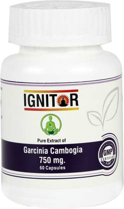IGNITOR PURE Extract of Garcinia Cambogia Capsule Helps in lose Weight (Pack of 1)