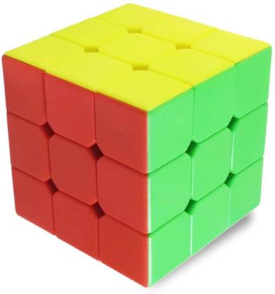 आर्टिंडिया Rubiks cube 10 x high speed smooth Sticker Less Speed cube