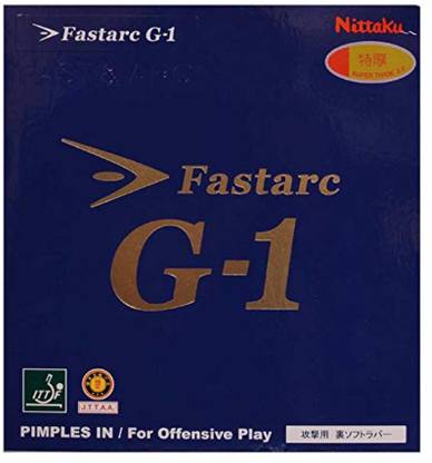 Nittaku Fastarc G1 Tennis 2 mm Table Tennis Rubber
