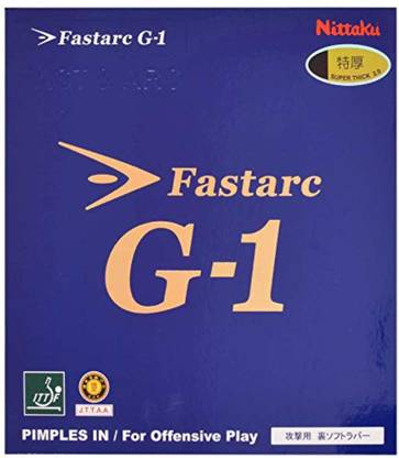Nittaku Fastarc G1 2 mm Table Tennis Rubber