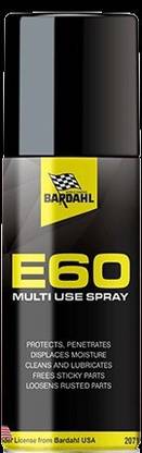 Bardahl E60 Multi Use Spray 64gms (Pack of 2) Rust Removal Solution with Trigger Spray