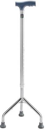 ALL CARE WALKING STICK 3 LEG (HEIGHT ADJUSTMENT) Foot Support