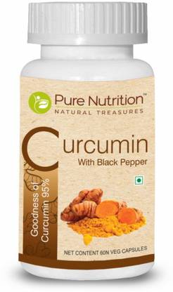 Pure Nutrition Curcumin Plus Black Pepper (95% Curcumin)