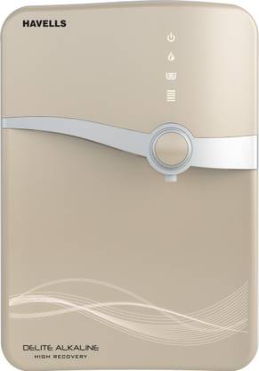 HAVELLS DELITE ALKALINE HIGH RECOVERY 6.8 L RO + UV + Alkaline Water Purifier