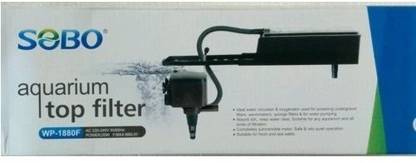 SOBO WP-1880F Aquarium Top Filter | Power : 25W | F.Max : 880L/H Power Aquarium Filter