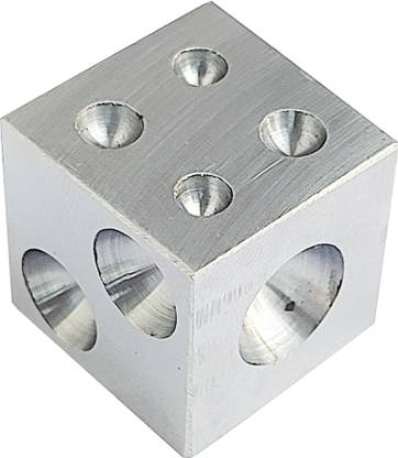 Scorpion Doming Block Steel 1" X 1" X 1" Sqaure Round Cavities