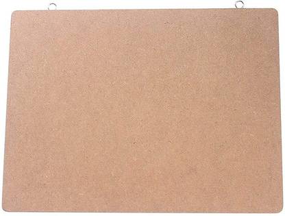 DRIZZA MDF DIY Blank Name Plate Base Wood Sheet Craft - MDF Plain Wooden Rectangle Board Blank Name Plates Cutouts for Painting Wooden Sheet Craft, Rattle