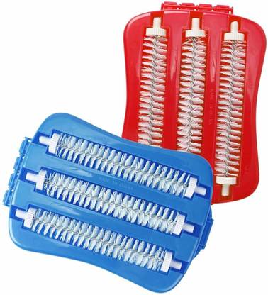FAVHOME Handheld Rolling Brush for Carpet/Car Seat/Sofa pack of 2 Nylon Dry Brush