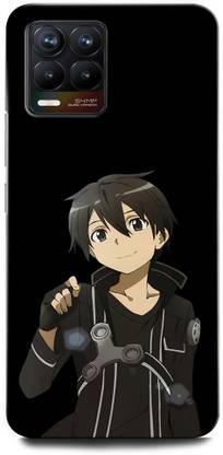 GRAFIQE Back Cover for Realme 8 RMX3085 NARUTO, ANIME, NEON, GOKU, SWORD ART ONLINE