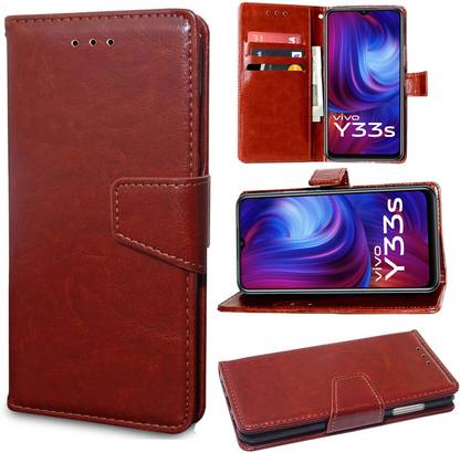Unistuff Flip Cover for Vivo Y33s