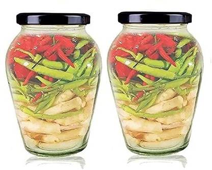 VP STORES Glass Grocery Container  - 1000 ml
