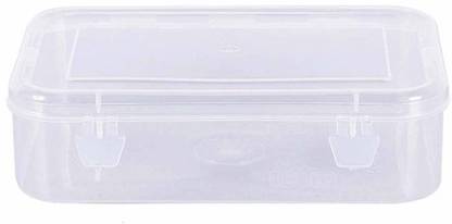 Leeds Global Rectangular Plastic Boxes for Small Storage Things Jewellery Set 4 Pieces Storage Box
