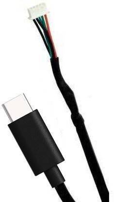Saviraj USB Type C Cable 1 m USB Type-C to MFS 100 Fingerprint Scanner Biomet data cable