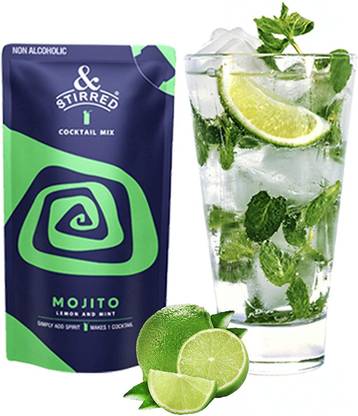 & Stirred &Stirred Cocktail Mix Mojito, 6 Packs