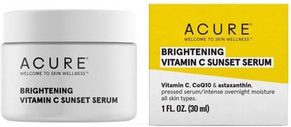 Acure Brightening Vitamin C Sunset Facial Serum
