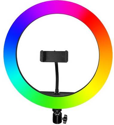 Wrapo New Arrival RGB 10 Inch Ring Light For Fashion Photography, Advertising Photography, Video shooting Ring Flash