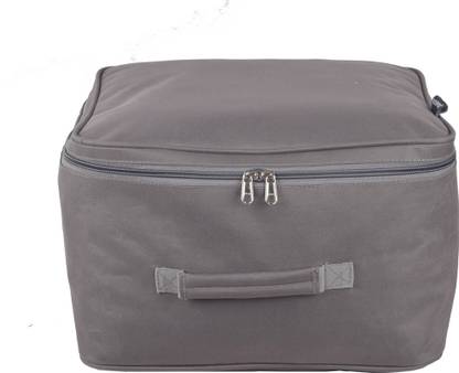 Old Sport Multi Purpose Foldable Wardrobe, Underbed, Moisture Proof Storage Bag For Storing Woolen Clothes, Blankets with 2 Side Zip Closure and Organizing Documents, Sarees, Dresses,