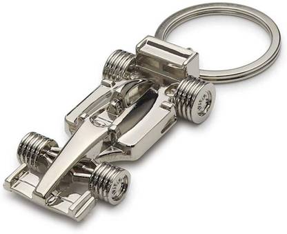 jd enter Metal F1 Formula One Car Shape Racing Car Keychain Key Chain