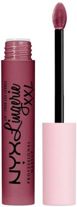 NYX PROFESSIONAL MAKEUP Lip Lingerie XXL Smooth Matte Liquid Lipstick - 14 Bust Ed - 0.13 fl oz