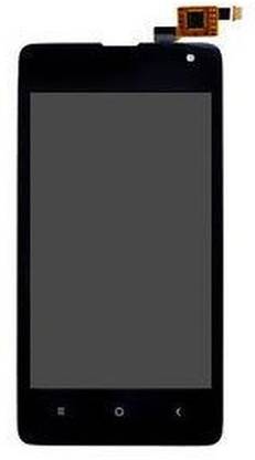 mre LCD Mobile Display for Micromax LCD with Touch Screen for Micromax Bolt Q327 - Black (display glass combo folder)