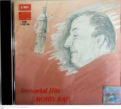 IMMORTAL HITS OF MOHD. RAFI (Made in USA) Audio CD Standard Edition