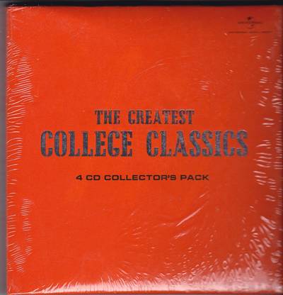 Roll over image to zoom in The Greatest College Classics: 4 CD Collectors Pack Audio CD Standard Edition