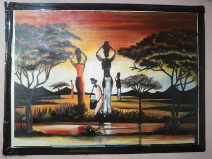Arth Art International Canvas 36 inch x 42 inch Painting