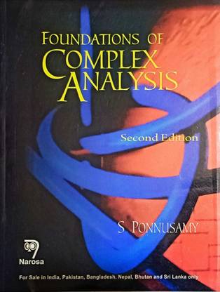 Foundations Of Complex Analysis