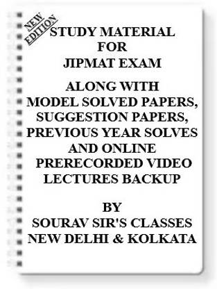 Study Material For Jipmat Exam [ Pack Of 5 Books ] With Model Question Papers + Topicwise Analysis + Mcq Questions+ Special Practice Set