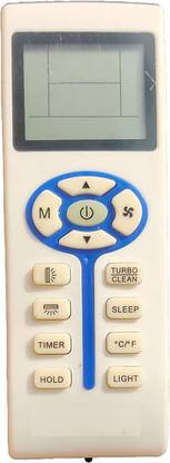 vcony Air Conditioner Remote Compatible with  Split/Window AC Remote Control (AC-166) Lloyd Remote Controller