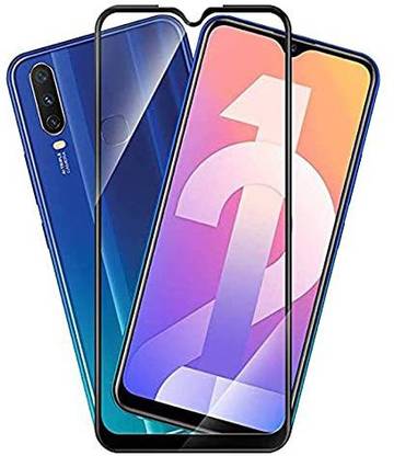 Profit Gainer Tempered Glass Guard for Vivo Y12 Tempered Glass | Full Coverage Edge to Edge Ultra-Strong, Ultra-Clear, 11D Screen Protector