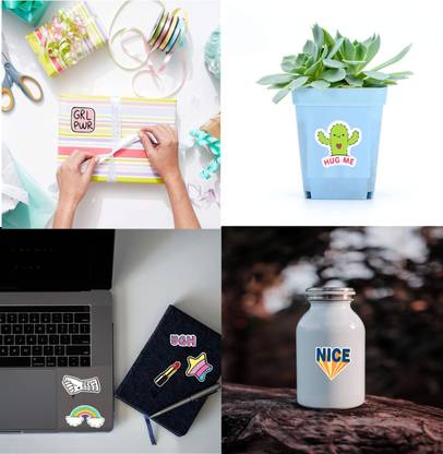 Creatick Studio 45 cm Capture the Moment Planner Stickers for all, Self Adhesive (1 Sheet) Self Adhesive Sticker