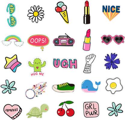 Sticker Hub 45 cm Capture the Moment Planner Stickers for all, Self Adhesive (1 Sheet) Self Adhesive Sticker